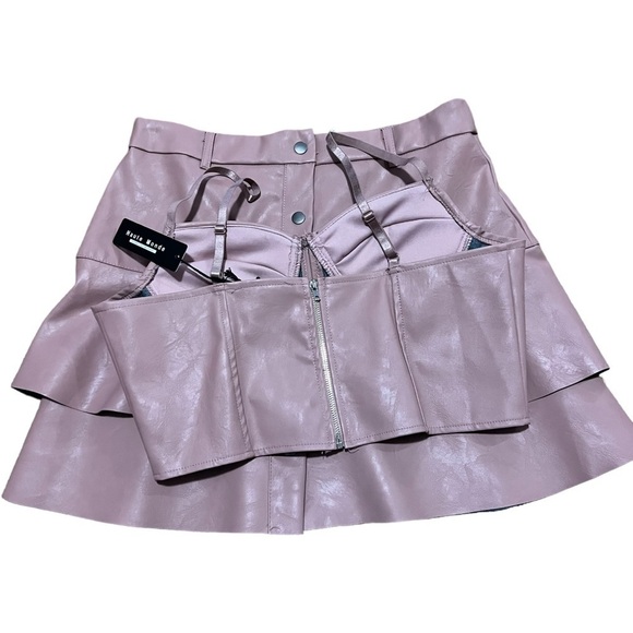 Haute Monde pleather set L - Picture 7 of 8